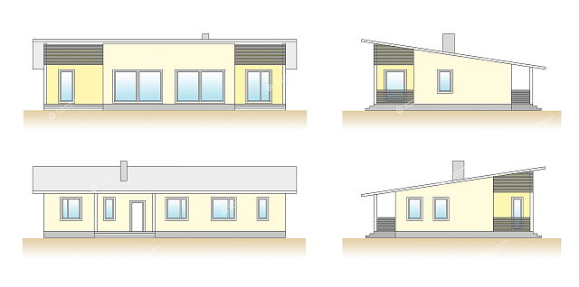 Дом из газобетона Кайтаярви, 159 кв.м