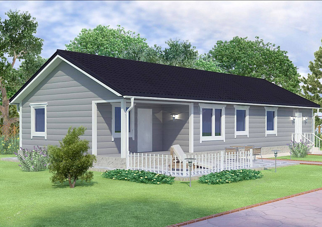 Дом из газобетона Онда, 139 кв.м